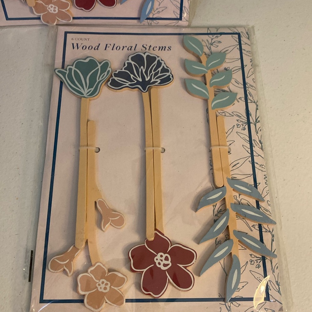 Crescent Enterprise Wood Flower Stems